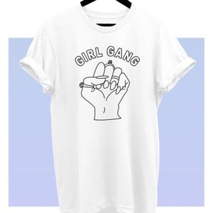 Girl Gang Girl Power Plus Size Graphic Tee